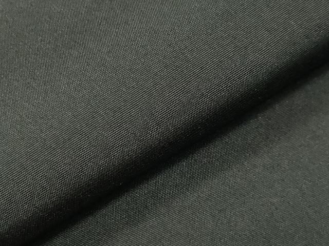 平和屋着物●男性　黒紋付　羽織セット　羽裏：鷹　正絹　逸品　未使用　CABC8304gh