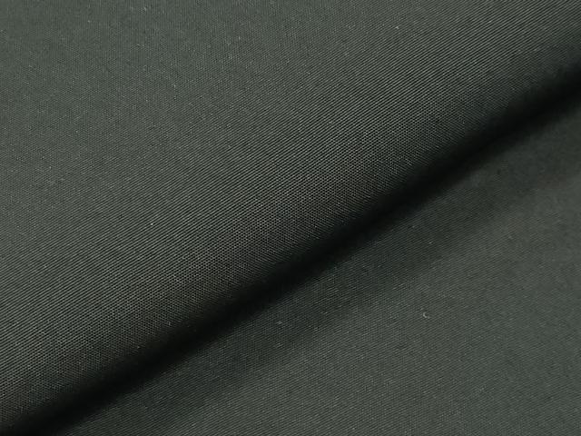 平和屋着物●男性　黒紋付　正絹　逸品　CABC8308gh