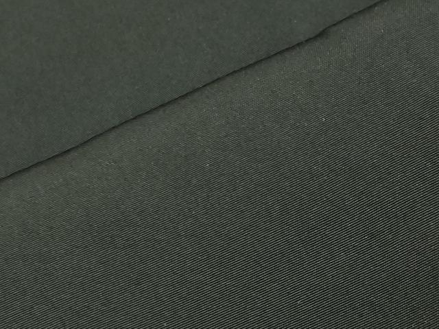 平和屋着物●男性　黒紋付　正絹　逸品　CABC8308gh