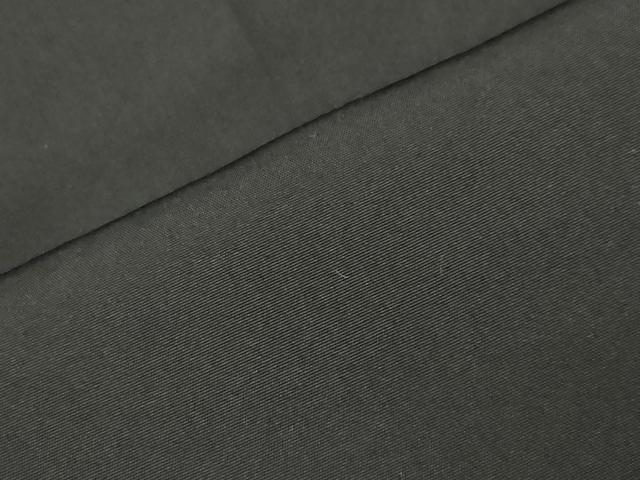 平和屋着物●男性　黒紋付　正絹　逸品　CABC8309gh