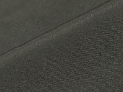 平和屋着物●男性　黒紋付　正絹　逸品　CABC8310gh