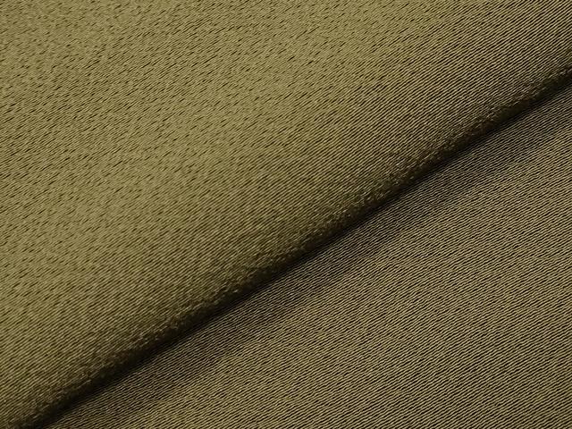 平和屋着物●上質な色無地　璃寛茶色　正絹　逸品　CABC8324gh