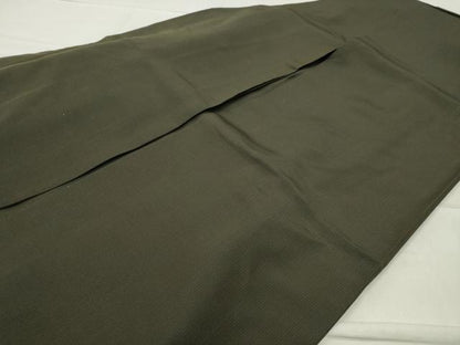 平和屋着物●男性　馬乗り袴　縞　正絹　逸品　CABC8347gh