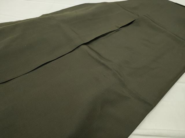 平和屋着物●男性　馬乗り袴　縞　正絹　逸品　CABC8347gh