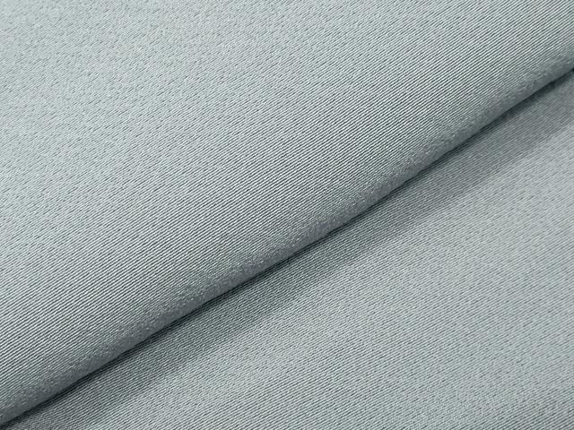 平和屋着物●上質な色無地　千草鼠色　正絹　逸品　未使用　CABC8350gh