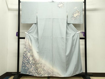 平和屋着物●訪問着　辻が花　絞り　暈し染め　やまと誂製　正絹　逸品　CABC8359gh