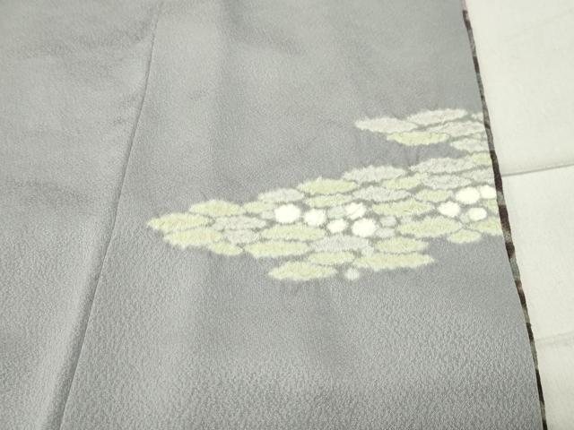 平和屋着物●十日町　名門　滝泰謹製　中国三大刺繍　相良刺繍　訪問着　辻が花　絞り　暈し染め　金通し地　正絹　逸品　CABC8390gh