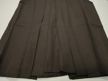 平和屋着物●男性　馬乗り袴　吉祥間道　正絹　逸品　CABC8399gh