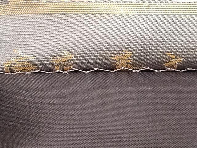 平和屋着物●つけ帯 唐織 唐草文 金糸 正絹 逸品 CABC8405dy