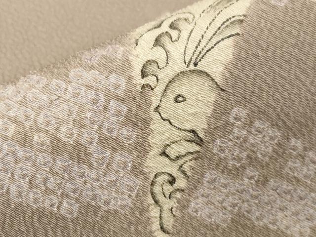 平和屋着物●西洞院辻が花 大脇一心 九寸名古屋帯 絞り 辻が花 逸品 CABC8414dy