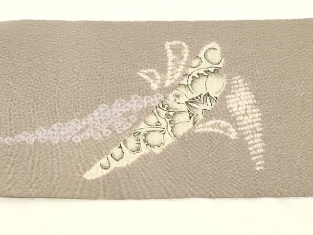 平和屋着物●西洞院辻が花 大脇一心 九寸名古屋帯 絞り 辻が花 逸品 CABC8414dy