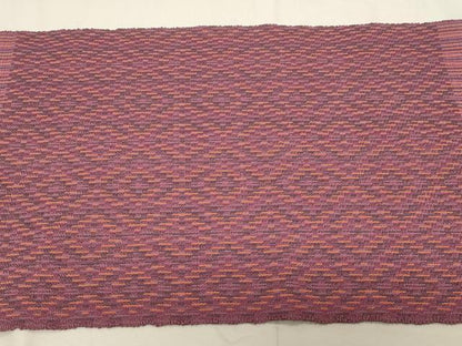平和屋着物●八寸名古屋帯 菱間道 正絹 逸品 CABC8424dy