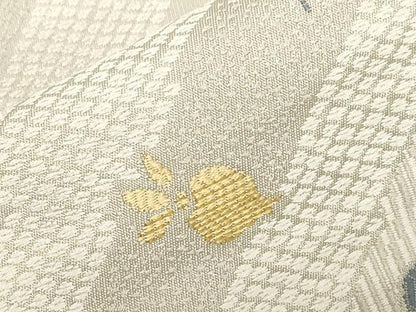 平和屋着物●九寸名古屋帯 成り物 正絹 逸品 CABC8440dy