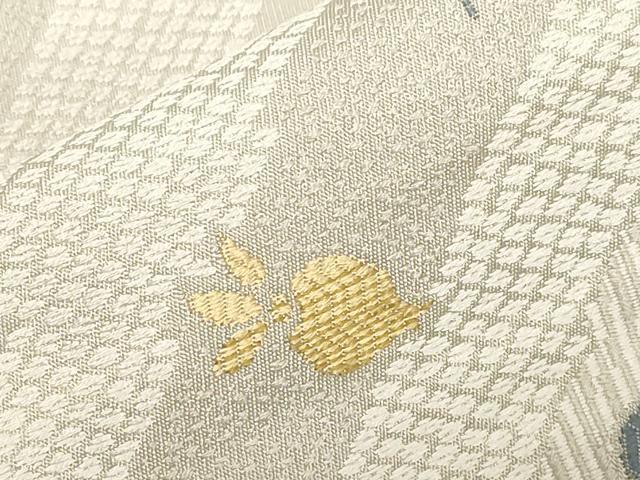 平和屋着物●九寸名古屋帯 成り物 正絹 逸品 CABC8440dy
