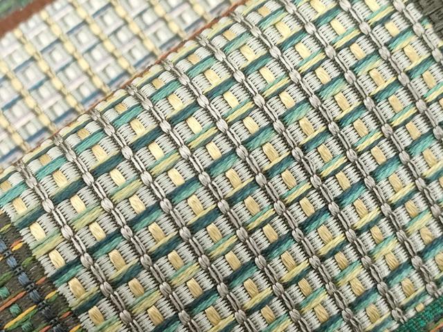 平和屋着物●本場筑前博多織 八寸名古屋帯 吉祥文 正絹 逸品 CABC8453dy