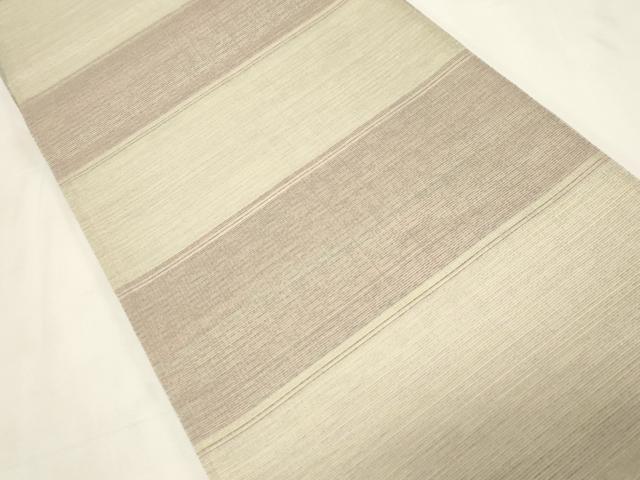 平和屋着物▽両面 六通柄袋帯 スリーシーズン 春夏秋 源氏香 金通し地 正絹 逸品 CABC8796dy