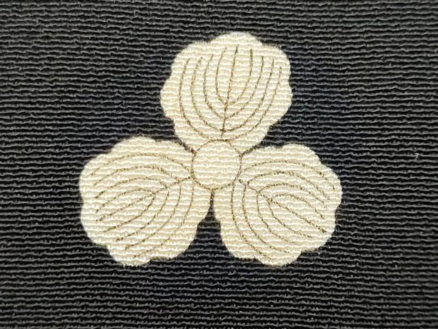平和屋着物■豪華黒留袖 総刺繍 枝松文 金銀糸 正絹 逸品 CABC8869fb