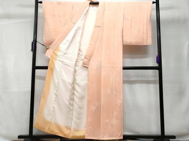 平和屋着物■上質な小紋 楓 正絹 逸品 CABC8885fb