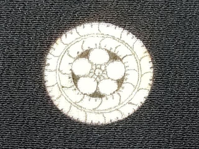 平和屋着物■豪華黒留袖 作家物 刺繍 尾長鳥屏風花文 金彩 正絹 逸品 CABC8894fb