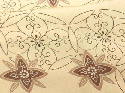 平和屋着物■訪問着　七宝花文　正絹　逸品　CABC8931fb