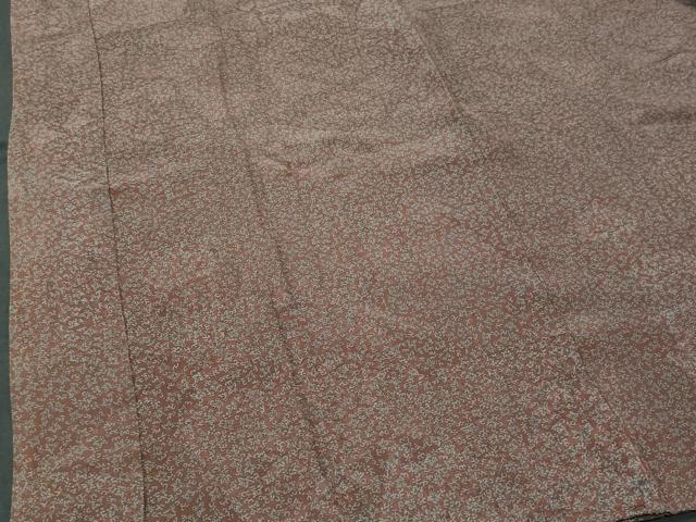 平和屋着物■男性 長襦袢 袷 草花文 正絹 逸品 CABC8936fb