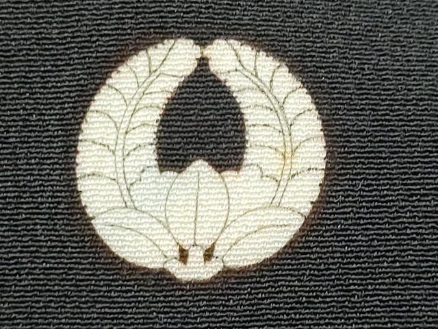 平和屋着物■豪華黒留袖 駒刺繍 青海波松文 金彩 正絹 逸品 CABC8959fb
