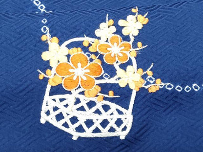 平和屋着物■訪問着　刺繍　枝葉文　金彩　正絹　逸品　CABC8962fb