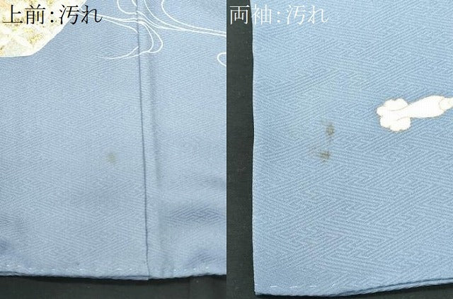 平和屋着物■訪問着 流水熨斗花文 金彩 正絹 逸品 CABC8969fb