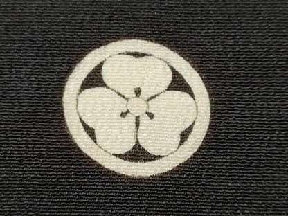 平和屋着物■豪華黒留袖　刺繍　鳳凰草花文　暈し染め　金彩　正絹　逸品　CABC8986fb