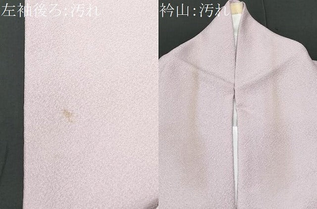 平和屋着物■訪問着　寿光織　立波文　銀彩　正絹　逸品　CABC8994fb