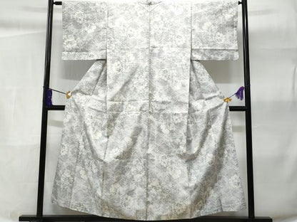 平和屋着物■上質な紬 樹林文 正絹 逸品 CABC9005fb