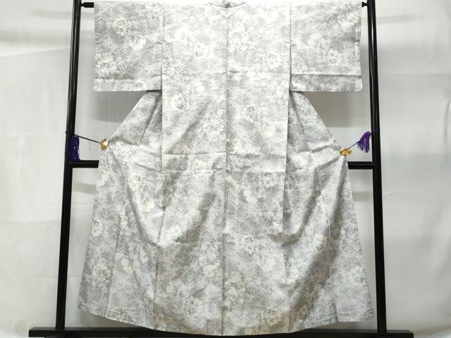 平和屋着物■上質な紬 樹林文 正絹 逸品 CABC9005fb