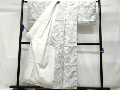 平和屋着物■上質な紬 樹林文 正絹 逸品 CABC9005fb