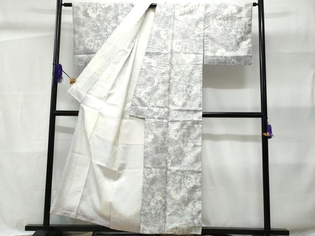 平和屋着物■上質な紬 樹林文 正絹 逸品 CABC9005fb