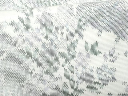 平和屋着物■上質な紬 樹林文 正絹 逸品 CABC9005fb