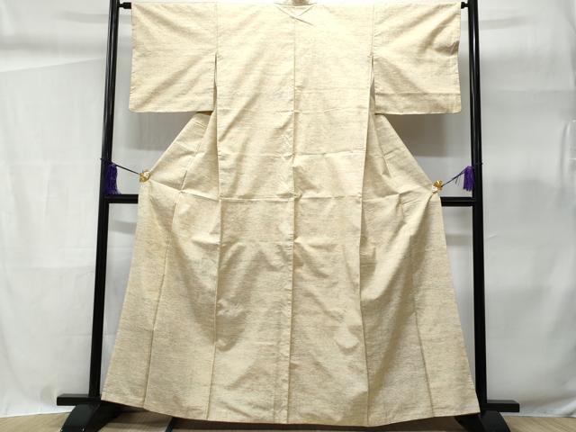 平和屋着物■上質な紬 横段文 正絹 逸品 CABC9025fb