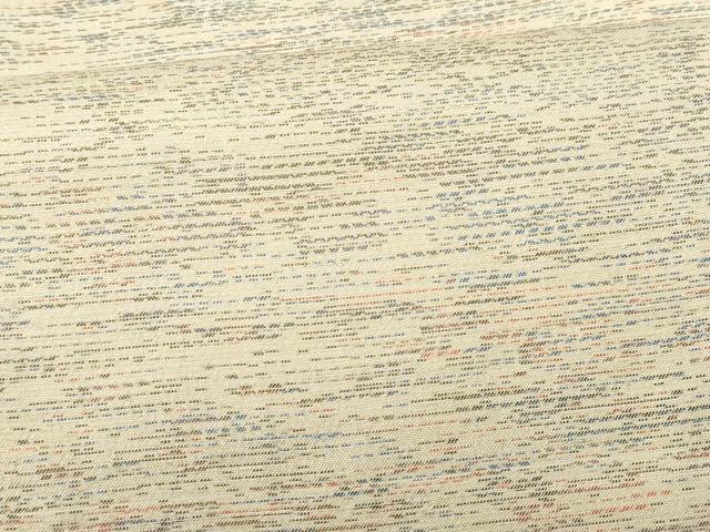 平和屋着物■上質な紬 横段文 正絹 逸品 CABC9025fb