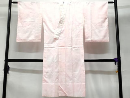 平和屋着物■長襦袢 無双仕立て 草花地紋 洗える着物 CABC9053fb