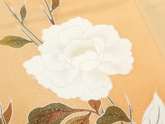 平和屋着物■訪問着 枝花文 暈し染め 金彩 正絹 逸品 CABC9103fb