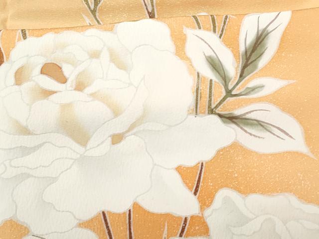 平和屋着物■訪問着 枝花文 暈し染め 金彩 正絹 逸品 CABC9103fb