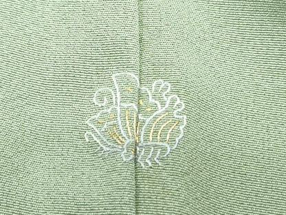 平和屋着物▼訪問着 手描き 風景文 暈し染め 金彩 正絹 逸品 CABC9413th