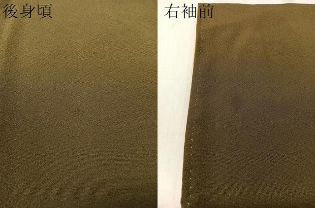 平和屋着物●訪問着 駒刺繍 道長花車文 金彩 正絹 逸品 CABC9607vp