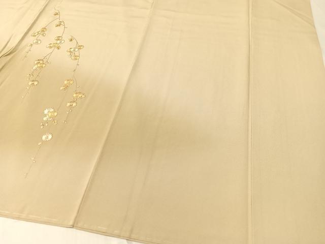 平和屋着物●中国三大刺繍 相良刺繍 総刺繍 駒刺繍 訪問着 枝垂れ花文 暈し染め 金糸 鈴乃屋扱い 正絹 逸品 CABC9609vp