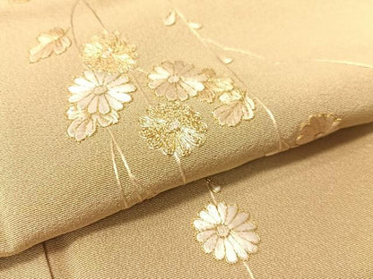 平和屋着物●中国三大刺繍 相良刺繍 総刺繍 駒刺繍 訪問着 枝垂れ花文 暈し染め 金糸 鈴乃屋扱い 正絹 逸品 CABC9609vp