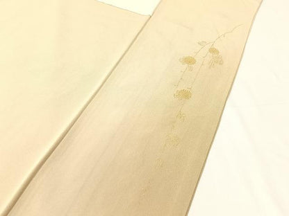 平和屋着物●中国三大刺繍 相良刺繍 総刺繍 駒刺繍 訪問着 枝垂れ花文 暈し染め 金糸 鈴乃屋扱い 正絹 逸品 CABC9609vp