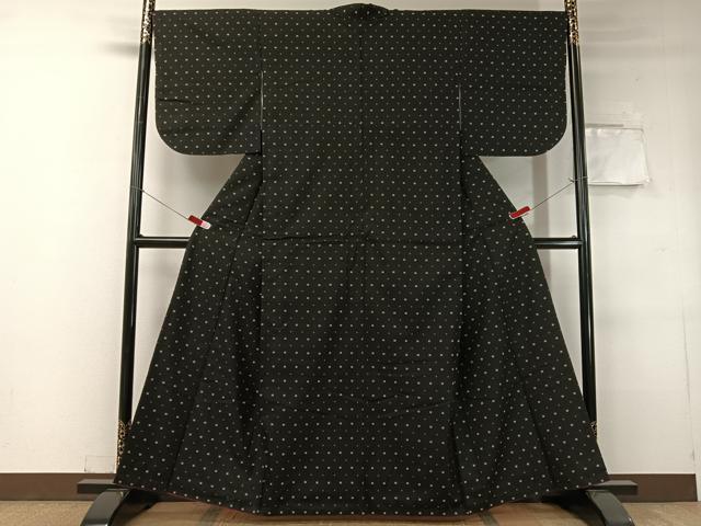 平和屋着物●本場大島紬 総絣 正絹 逸品 CABC9610vp