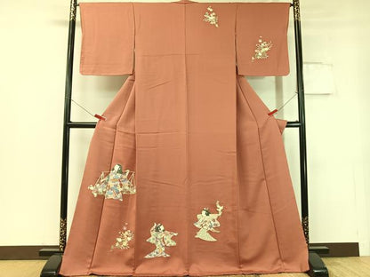 平和屋着物●訪問着 童子遊び 正絹 逸品 未使用 CABC9620vp