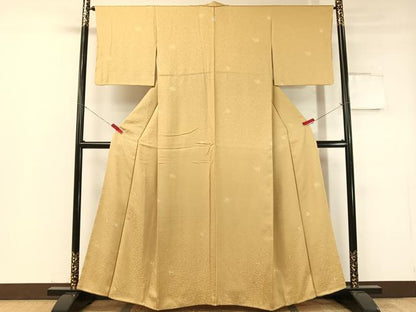 平和屋着物●上質な小紋 鳳凰文 正絹 逸品 CABC9624vp