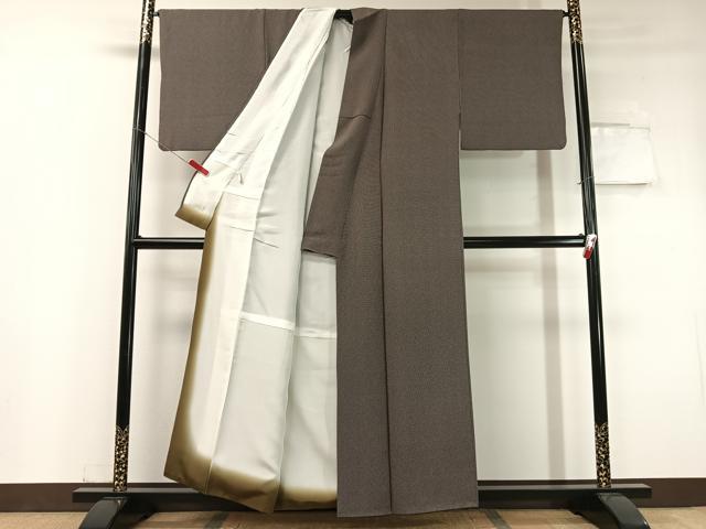 平和屋着物●江戸小紋 染士：西宮伊智郎 彫士：住田双光 角通し 正絹 逸品 CABC9634vp