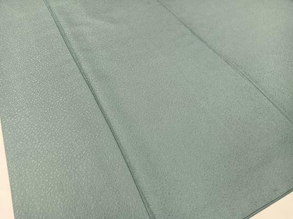 平和屋着物●上質な色無地 舞花地紋 浅縹色 正絹 逸品 CABC9637vp